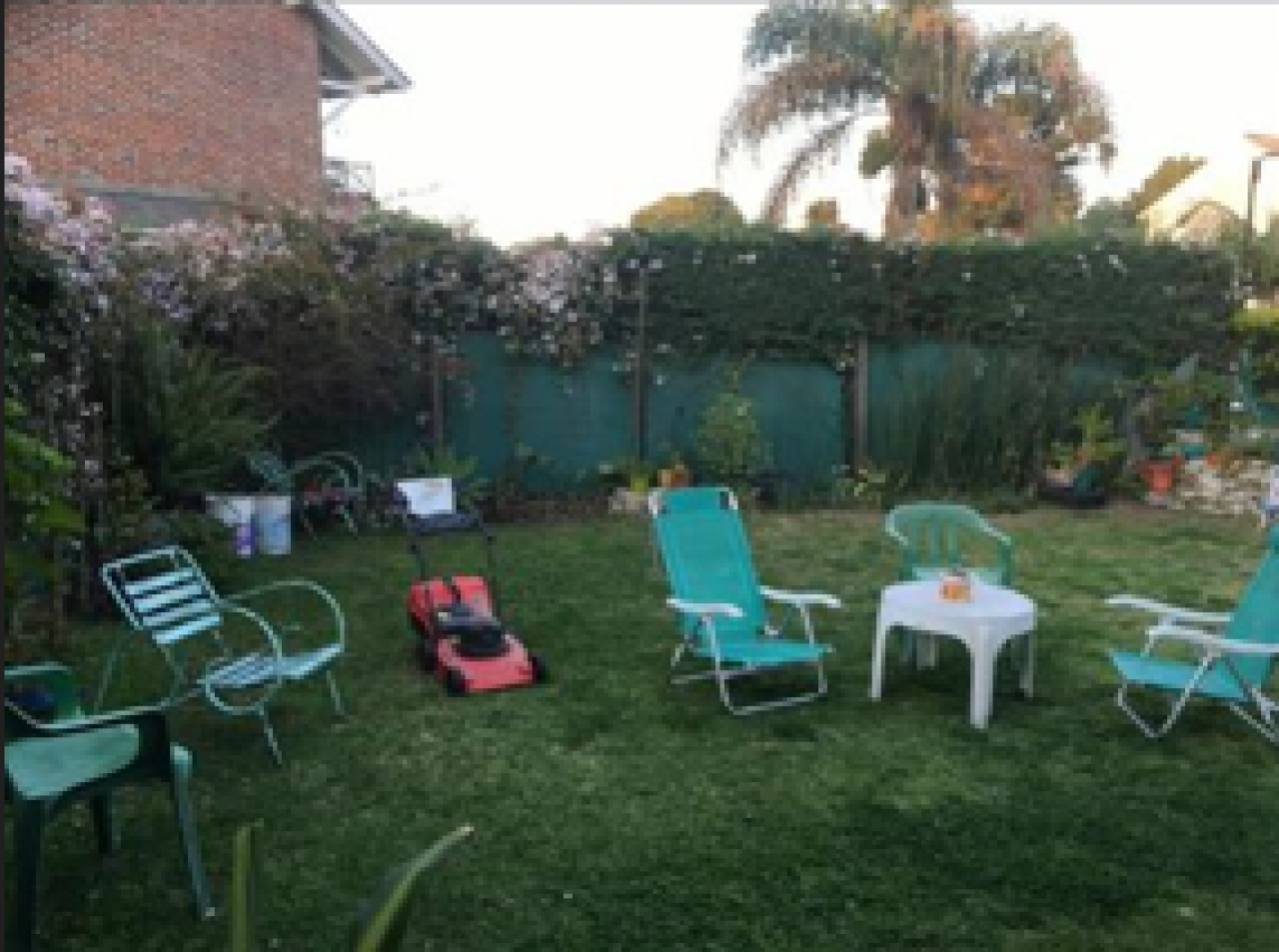 jardin de la casa