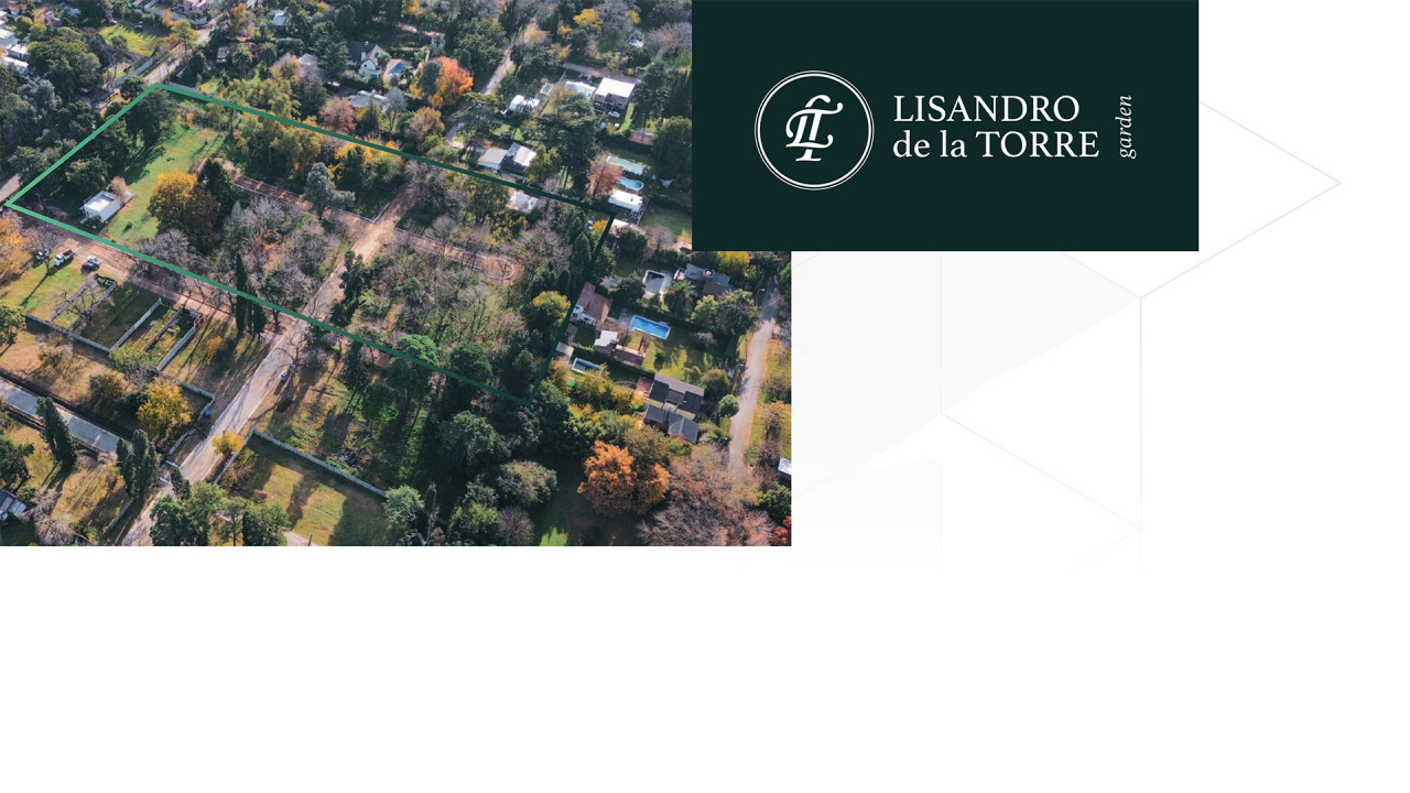 Lotes en Venta en Tortuguitas – Lisandro de la Torre Garden