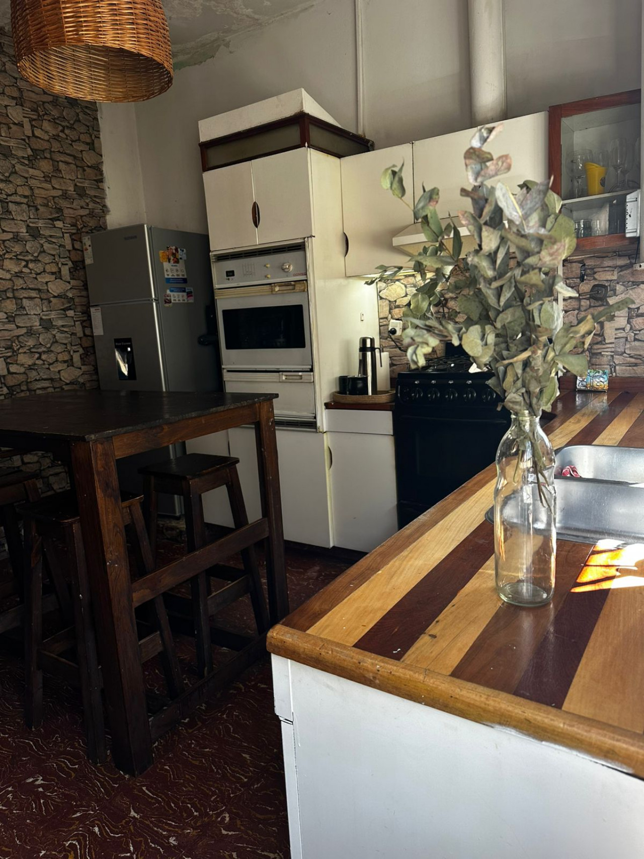 vista de la cocina
