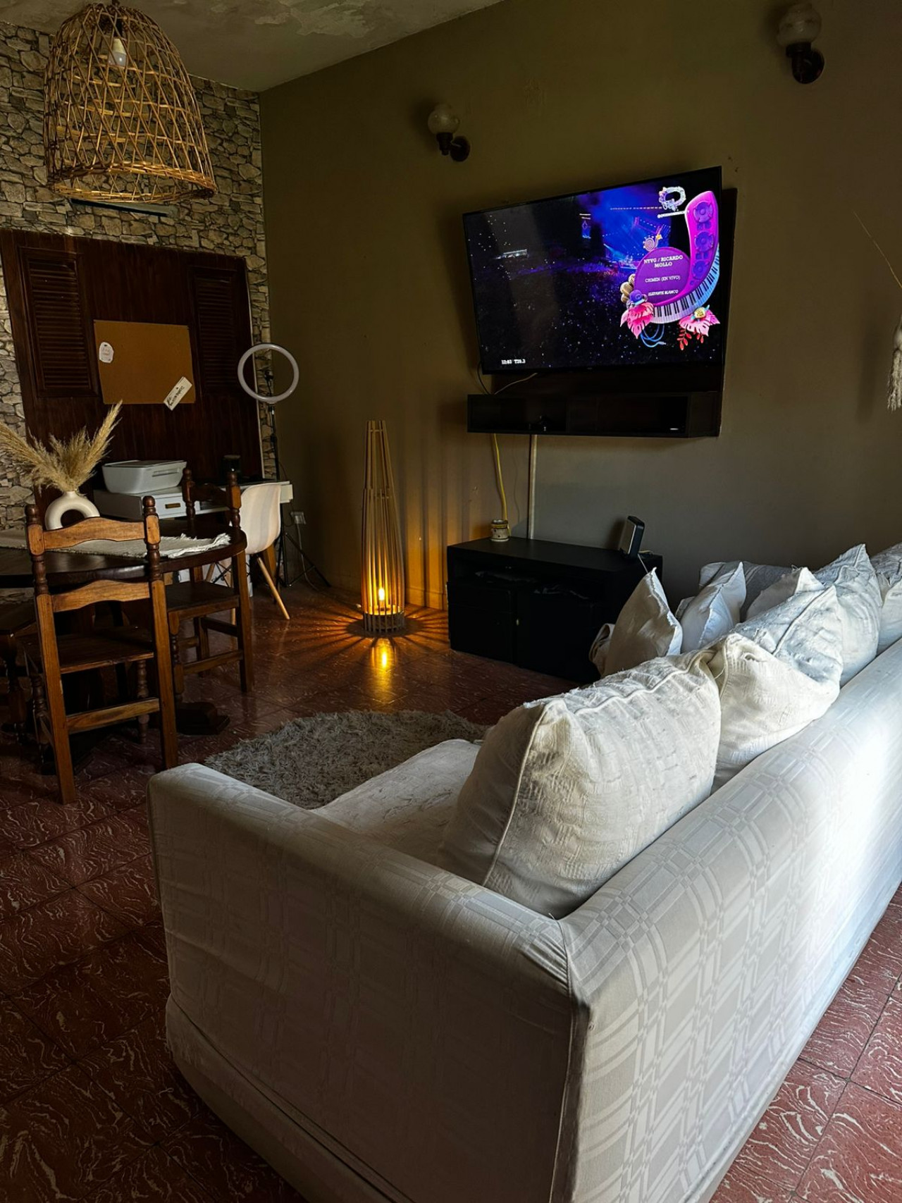 vista del living